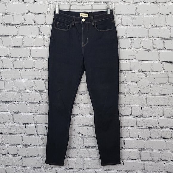2/$50 L'Agence Dark Blue Jeans Size 25 - Picture 1 of 5